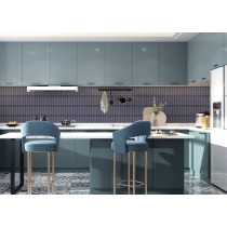 SAVVY - 1X3/11X12, NAVY, GLOSSY